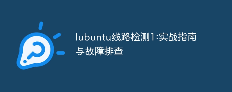 lubuntu线路检测1:实战指南与故障排查